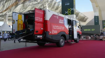 منظومة ذكية.. إسعاف دبي تستعرض أحدث تقنياتها الرقمية في معرض الصحة العالمي 2026